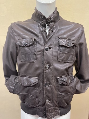 Henry cotton giacca pelle - cotton’s,