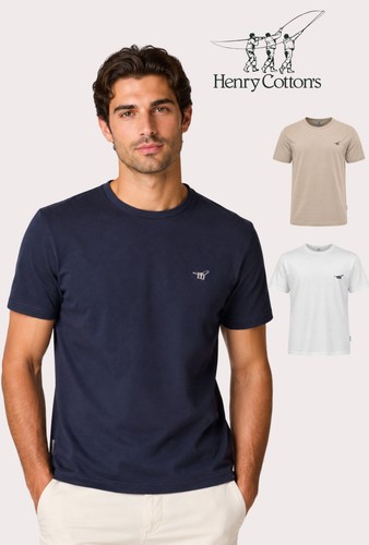 Shirt uomo girocollo henry - t-shirt,